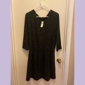 Black heather Banana Republic dress
